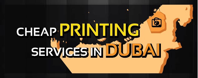 Cheap Printing Services In Dubai