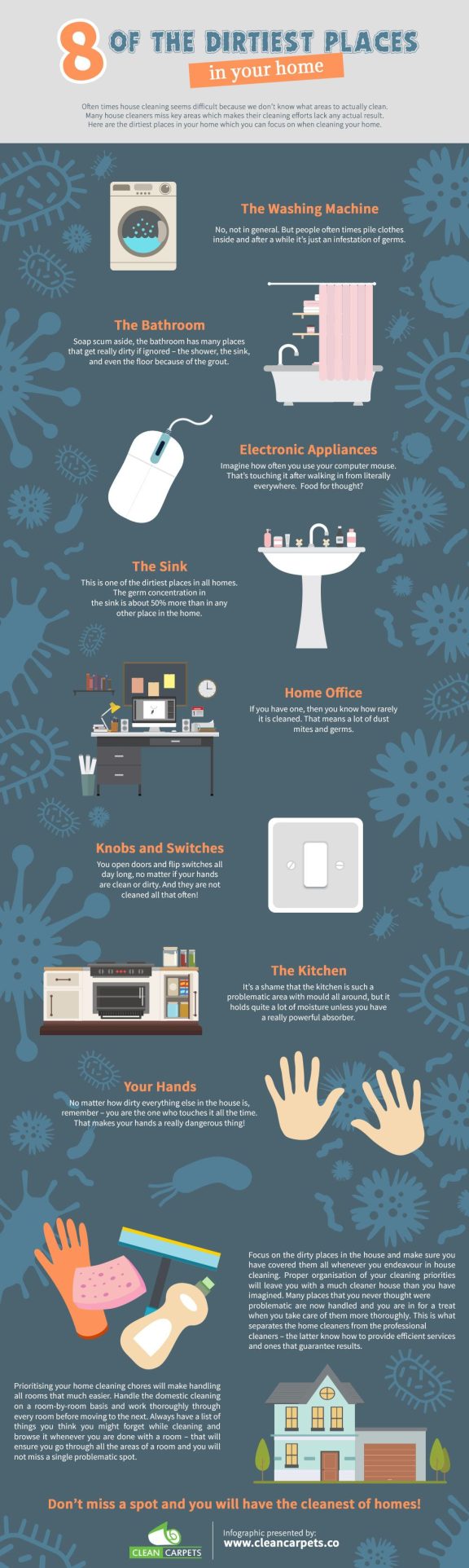 8 Surprisingly Dirty Places in Your Home