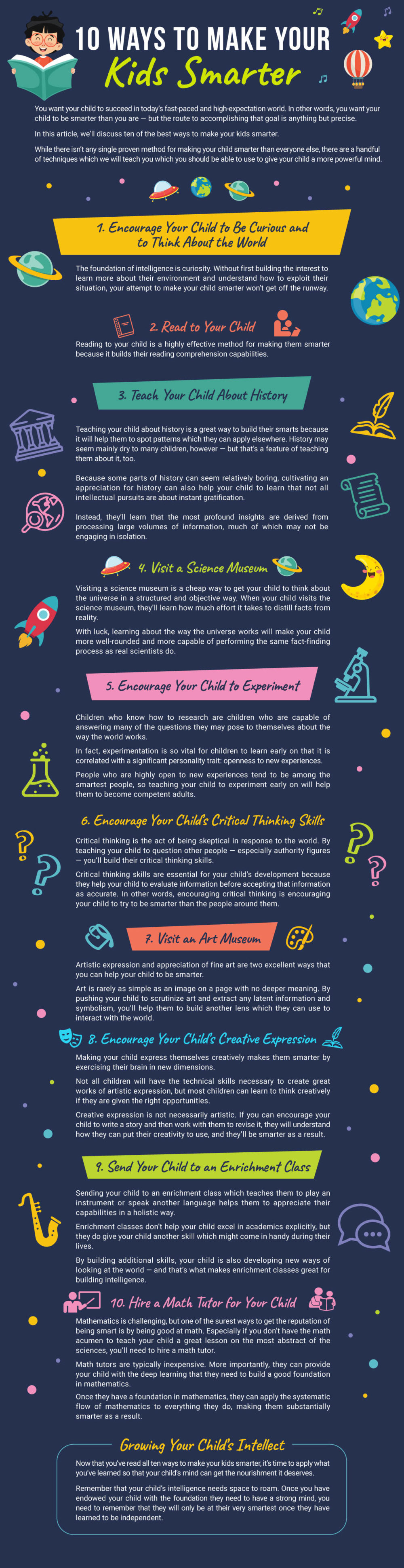 10 Ways To Make Your Kids Smarter